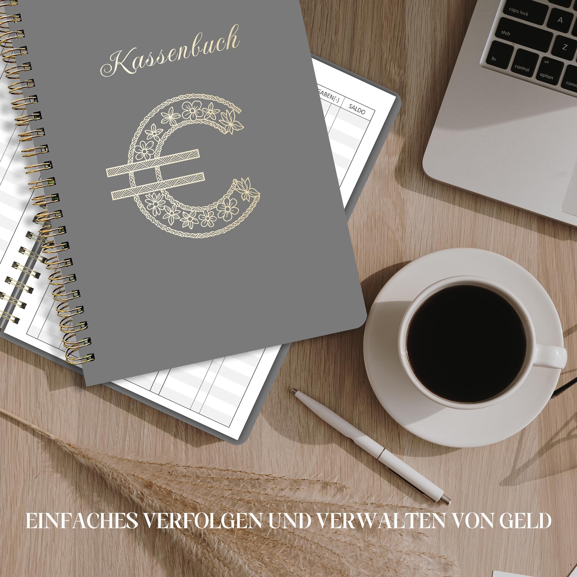 BIROYAL Kassenbuch A5 – Haushaltsbuch Mit 120 Seiten Für Einnahmen & Ausgaben