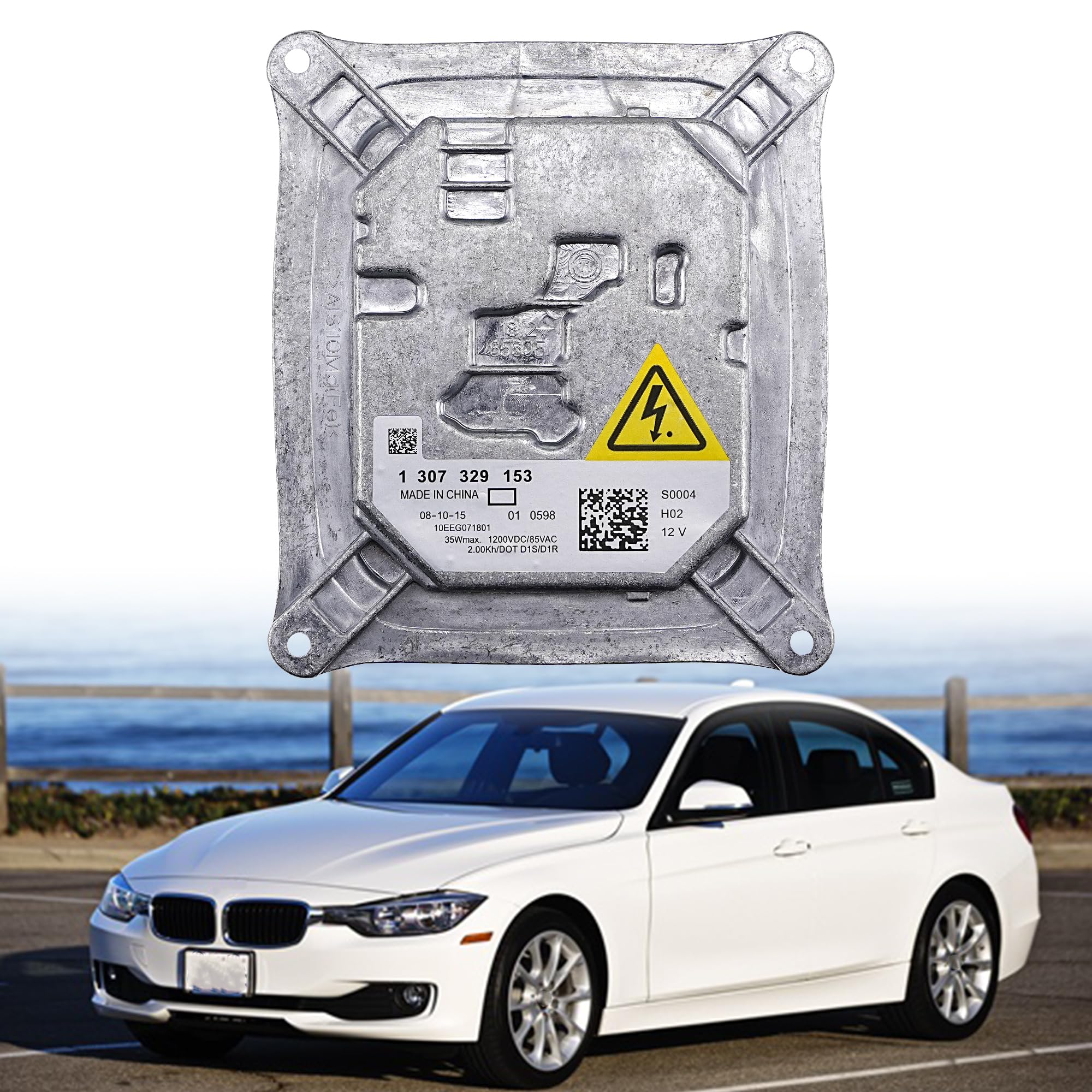 Xenon HID Headlight Ballast,Xenon HID Ballast Headlight Control Unit Module Compatible for E92 E93 328i M3 X3 X5 TT R8 Mini 2007-2013.Replace#130732915301