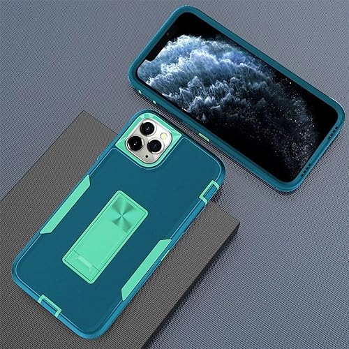 Miniatura 8 de wulibox Funda de diseño profesional para iPhone 11 Pro Max con soporte, protección contra caídas de grado militar, apta para soporte magnético de