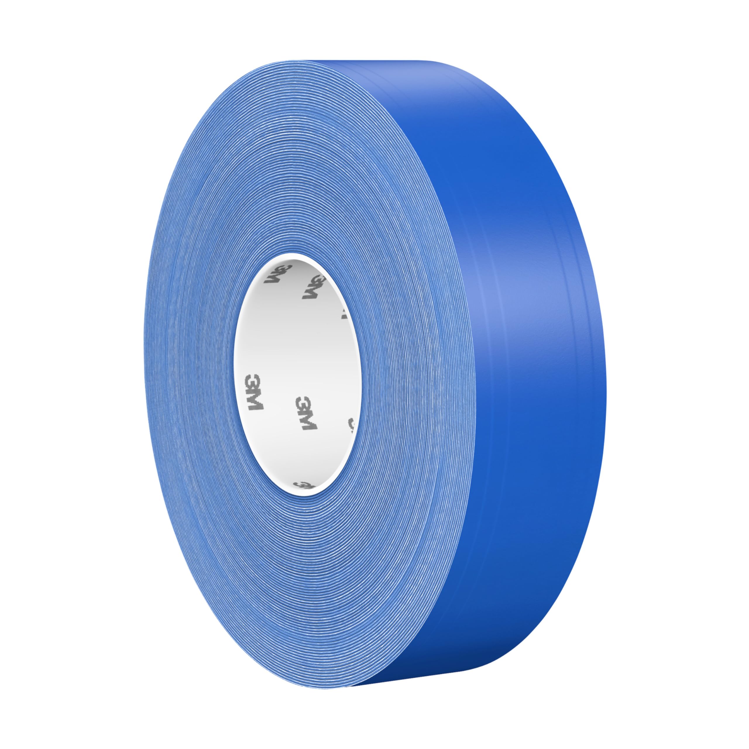 3M Langlebiges Bodenmarkierungsband 971, Blau, 50.8 mm x 32.9 m, 0.43 mm, Einzeln verpackt zur bequemen Entnahme
