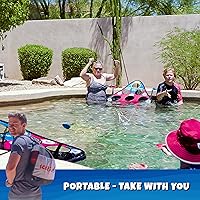 Vista 7 de SKIP NN' HOLE Stonne Skipping Meets Pool Cornhole Game - para todas las edades