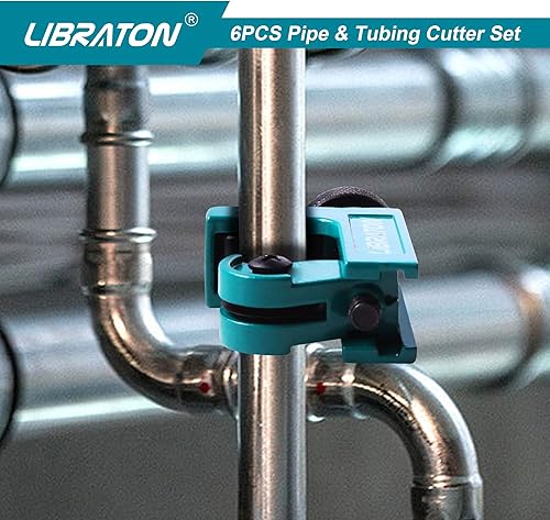 Miniatura 6 de Libraton Cortador Pex de 1-14 pulgadas, cortador de tubos Pex, cortador de tubos PEX de 18 a 78 pulgadas, herramientas de corte de tubería PEX para