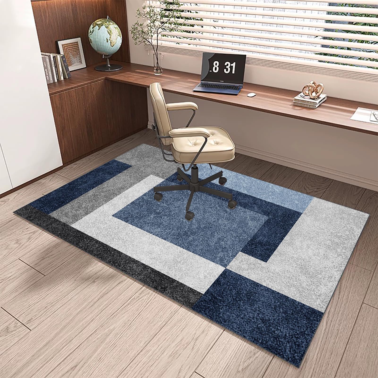 Tappetini per Sedie da Ufficio - Tappeto per Sedia Gaming - Tappetino per Pavimenti duri da Ufficio - Tappetino Pavimenti per Parquet - Tappeto Gaming Pavimento 120 x 160 cm