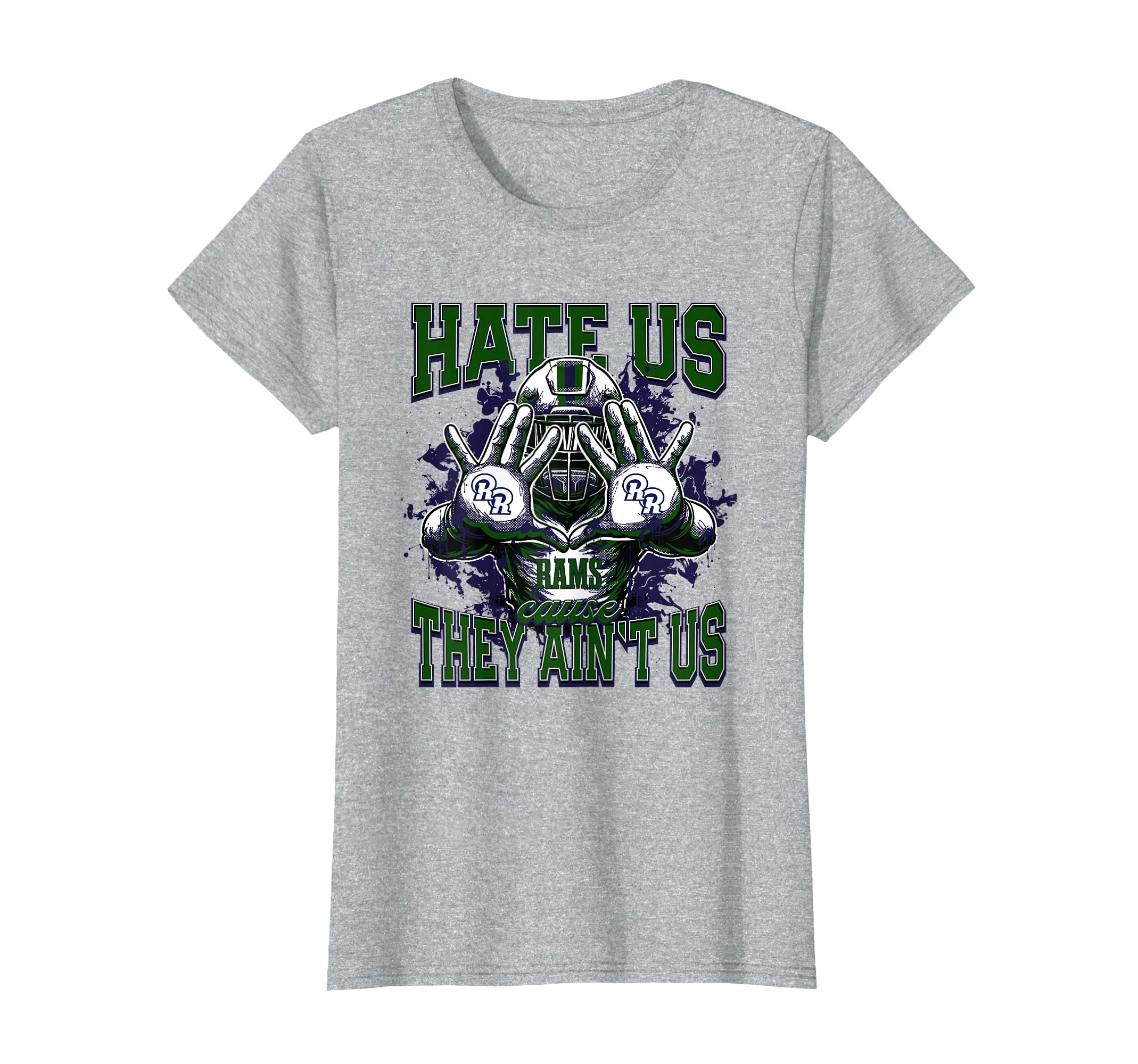 Rio Rancho Rams Logo Hate Us Cause They Ain't HS T-Shirt