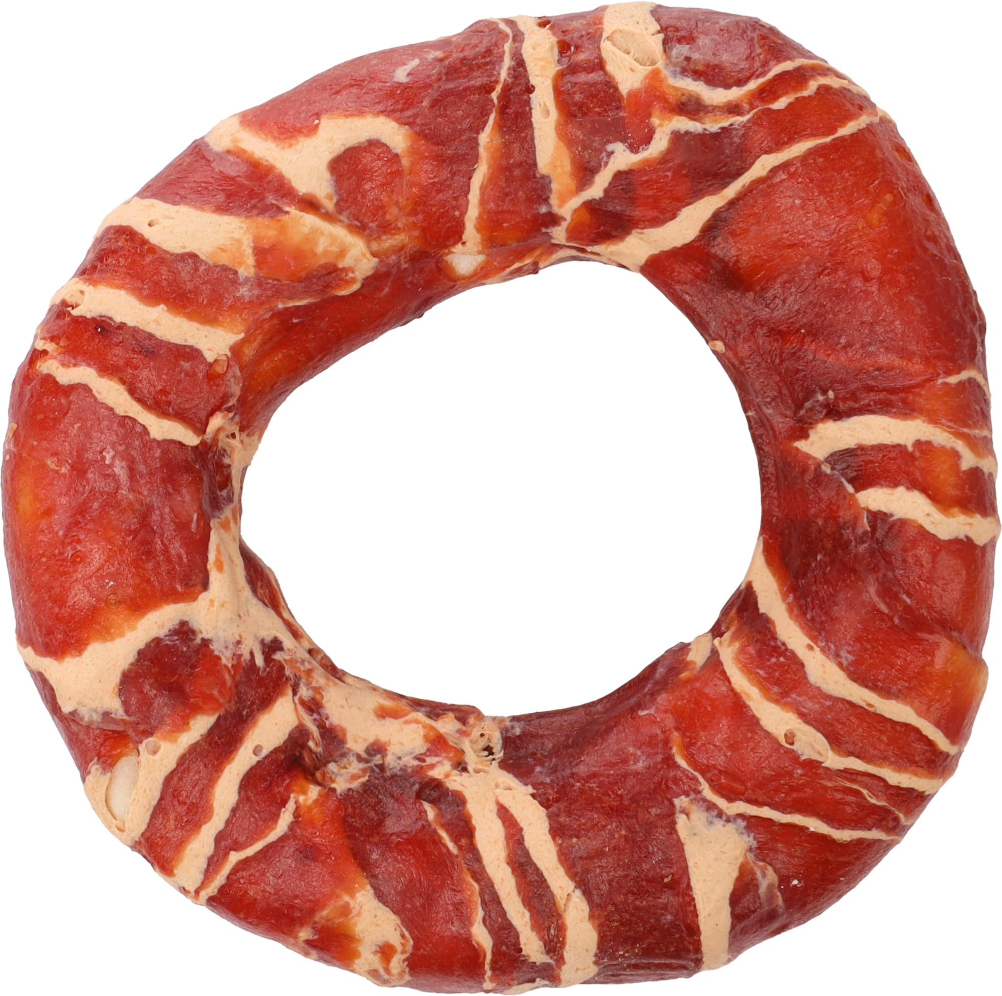 friandises pour Chien - R'Hide Anneau au Canard & cabillaud 90 g - Ø 10 cm - sans Gluten - sans céréales - sans sucres ajoutés