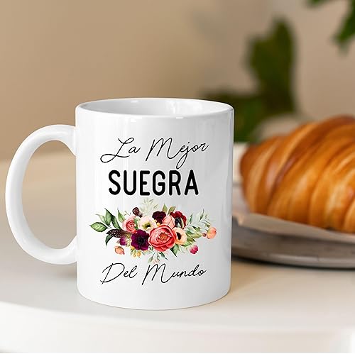 Miniatura 2 de Taza La Mejor Suegra Del Mundo, regalo para suegra, la mejor suegra del mundo, regalo de cumpleaños, día de la madre española, regalos para mamá,