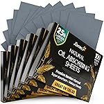 Natural Oil Blotting Sheets for Face with Bamboo Charcoal - 25% Larger - 6pk/600 Makeup Friendly Oil Absorbing Sheets for Face - Easy Dispensing Blotting Papers - Perfect for Keeping in Purse