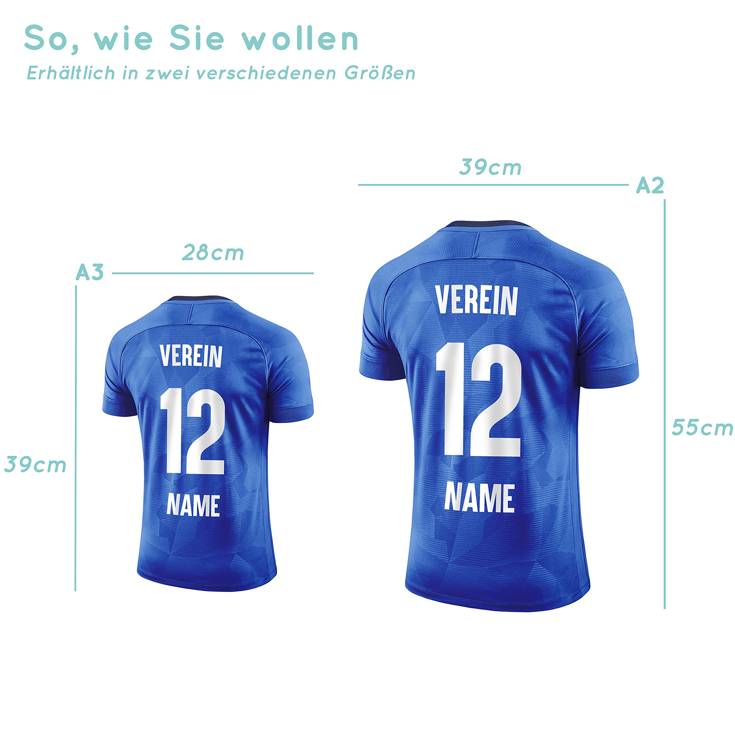Elbeffekt Trikotlampe für Chelsea Fans aus Holz - personalisierbares Geschenk - schenke dein individuellen Chelsea Fanartikel aus Echtholz