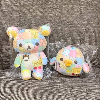 Amazon.co.jp: りらっくま キイロイトリ パッチワークぬいぐるみ 成