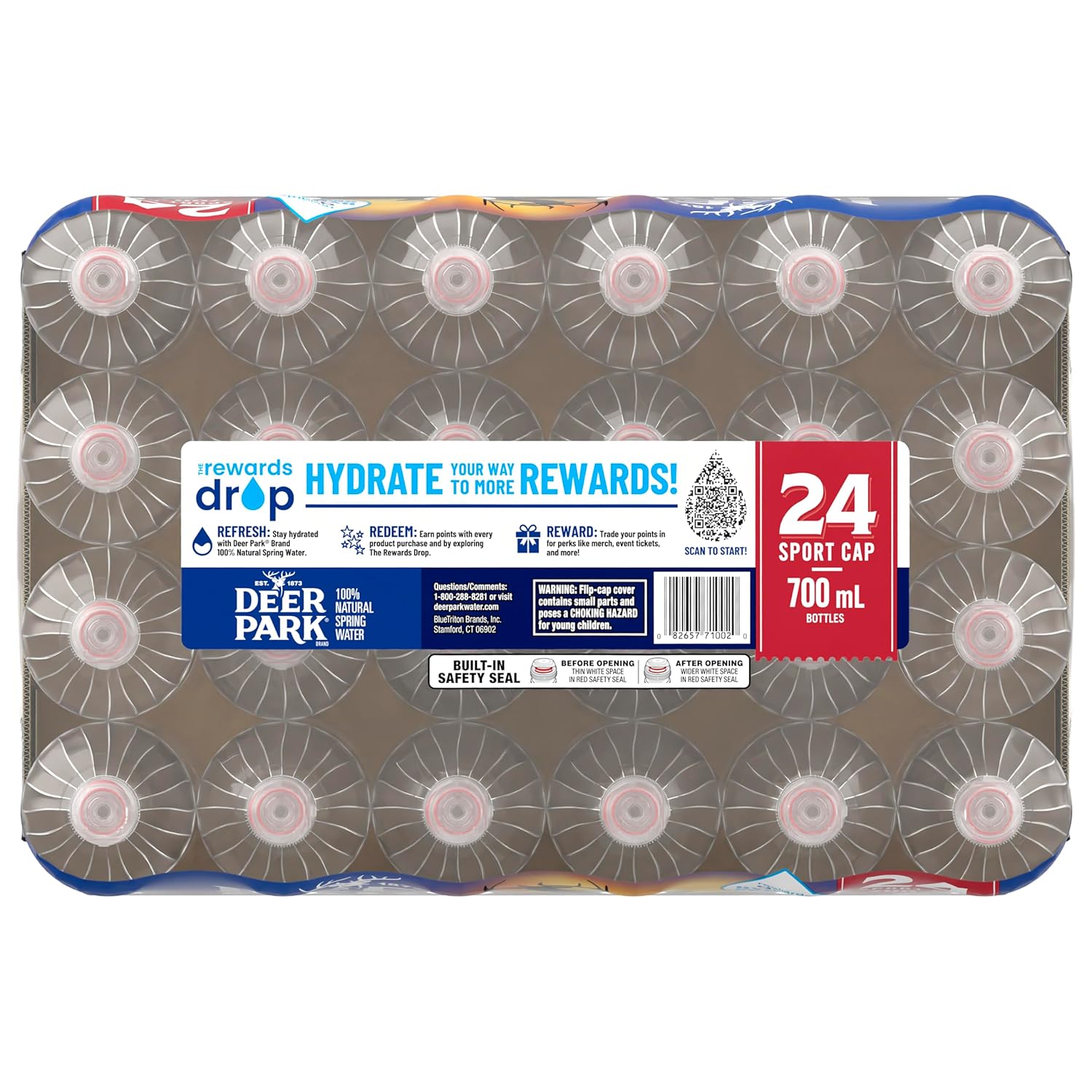Deer Park Natural Spring Water (700 ml bottles, 24 pk.) (pack of 2)