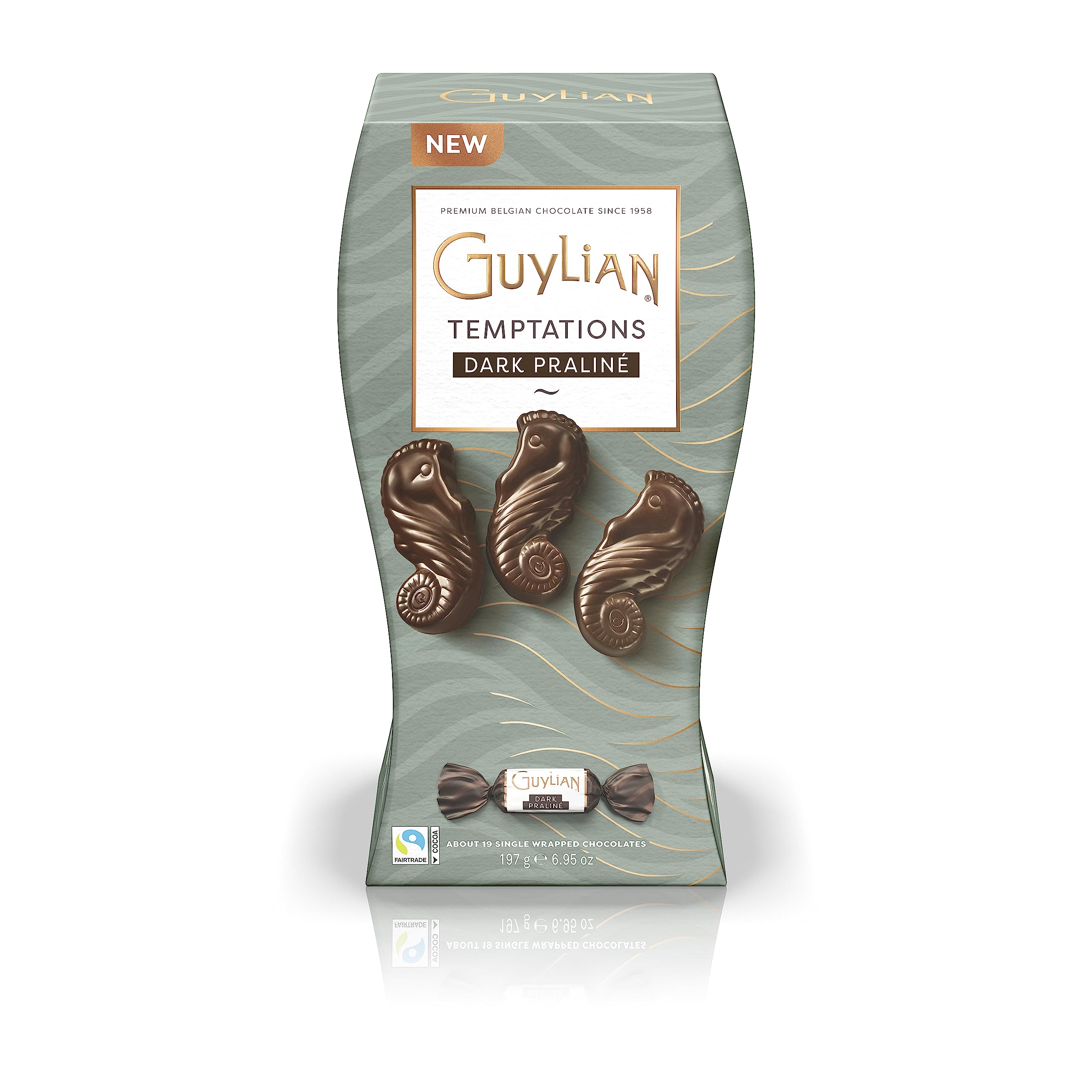 Guylian Temptations Dark Praliné Curved Pack 197g
