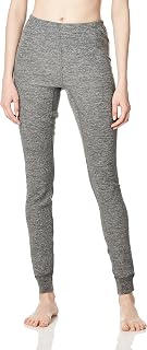 Fruit of the Loom Women's Micro Waffle Thermal Bottom, Smoke Heather, Medium