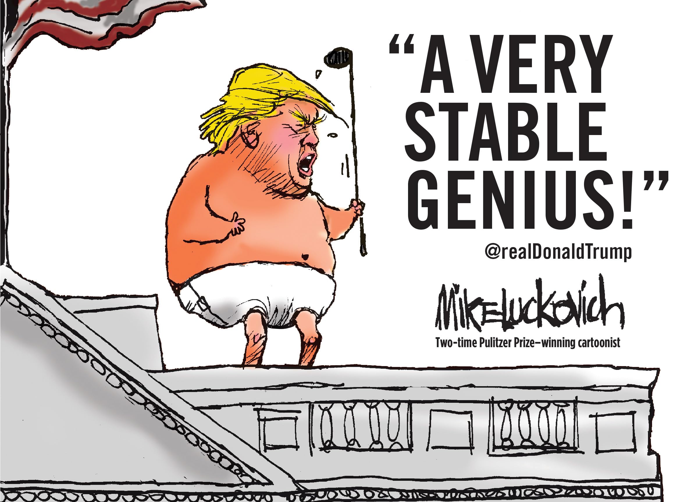 A Very Stable Genius: @realDonaldTrump
