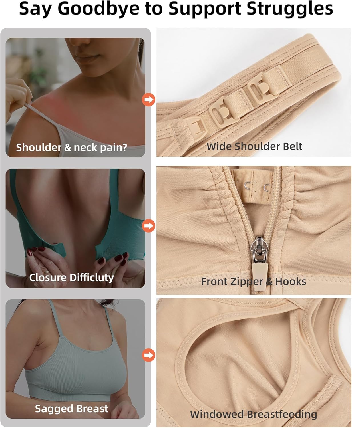 Effortless Comfort: The Ultimate Hands-Free Nursing Bra for Moms