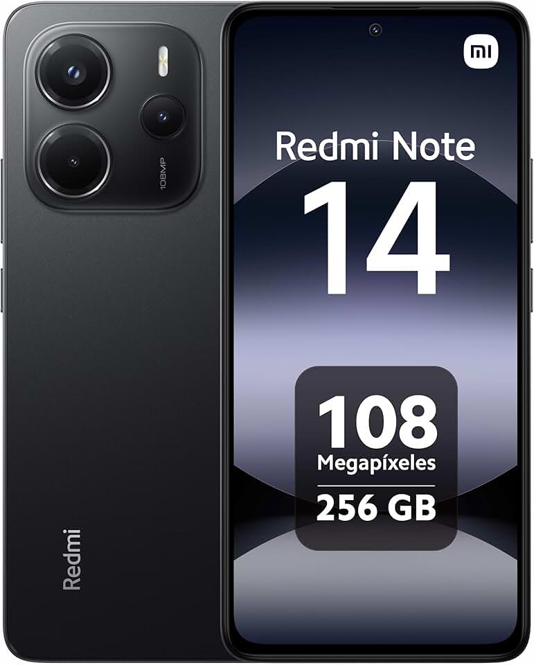Xiaomi Redmi Note 14 4G 8GB RAM 256GB Midnight Black