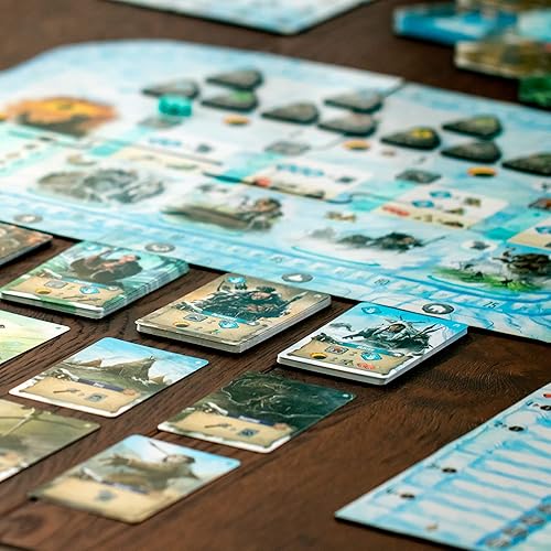 Miniatura 5 de Juego de mesa Endless Winter Paleoamericans | Juego de estrategia de construcción de territorio prehistórico para adultos y niños | A partir de 12
