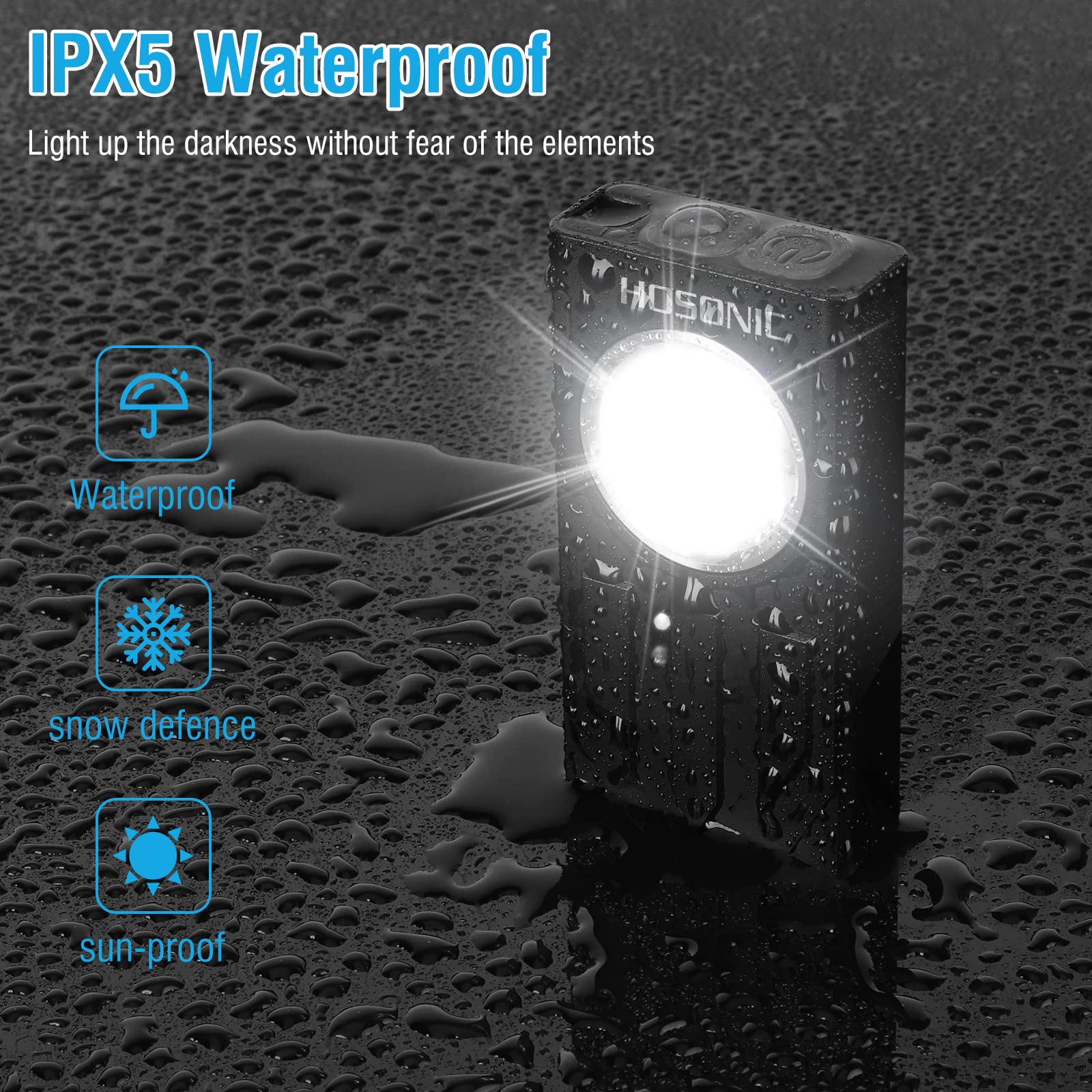 E7 Mini Lampe Torche LED Puissante 1100 Lumens avec Lumière UV Rouge, IPX5 étanche 10 Modes USB Rechargeable Petite Lampe de Poche en Aluminium avec Porte Clé, Clip, Magnétique