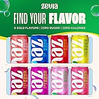 Vista 10 de Zevia Zero Calorie Energy Drink, melocotón maracuyá, latas de 12 onzas (paquete de 12)