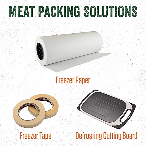 Miniatura 6 de LEM Products 034 Dispensador de cinta y cinta para congelador, 8.25 x 4.25 x 4.8 pulgadas