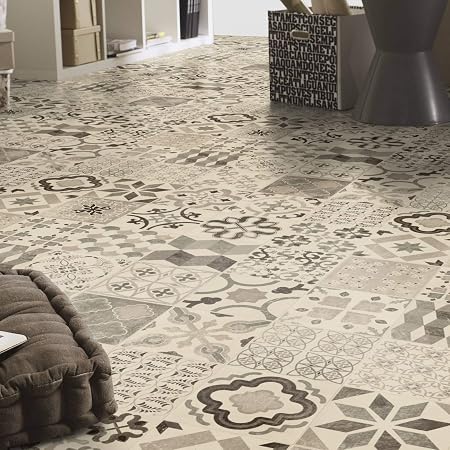 Livingfloor® PVC Bodenbelag Schwarz – Meterware, 2 M Breit, Als Fotohintergrund Nutzbar