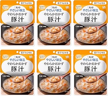 Amazon.co.jp: キユーピー やさしい献立 やわらかおかず 豚汁