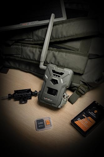 Spypoint Flex-M Twin Pack Caméra de Surveillance cellulaire, 28MP, vidéo 720p avec Son, détection de Mouvement, Vision Nocturne, sans Wi-FI, Pack de 2 caméras de Chasse - 2