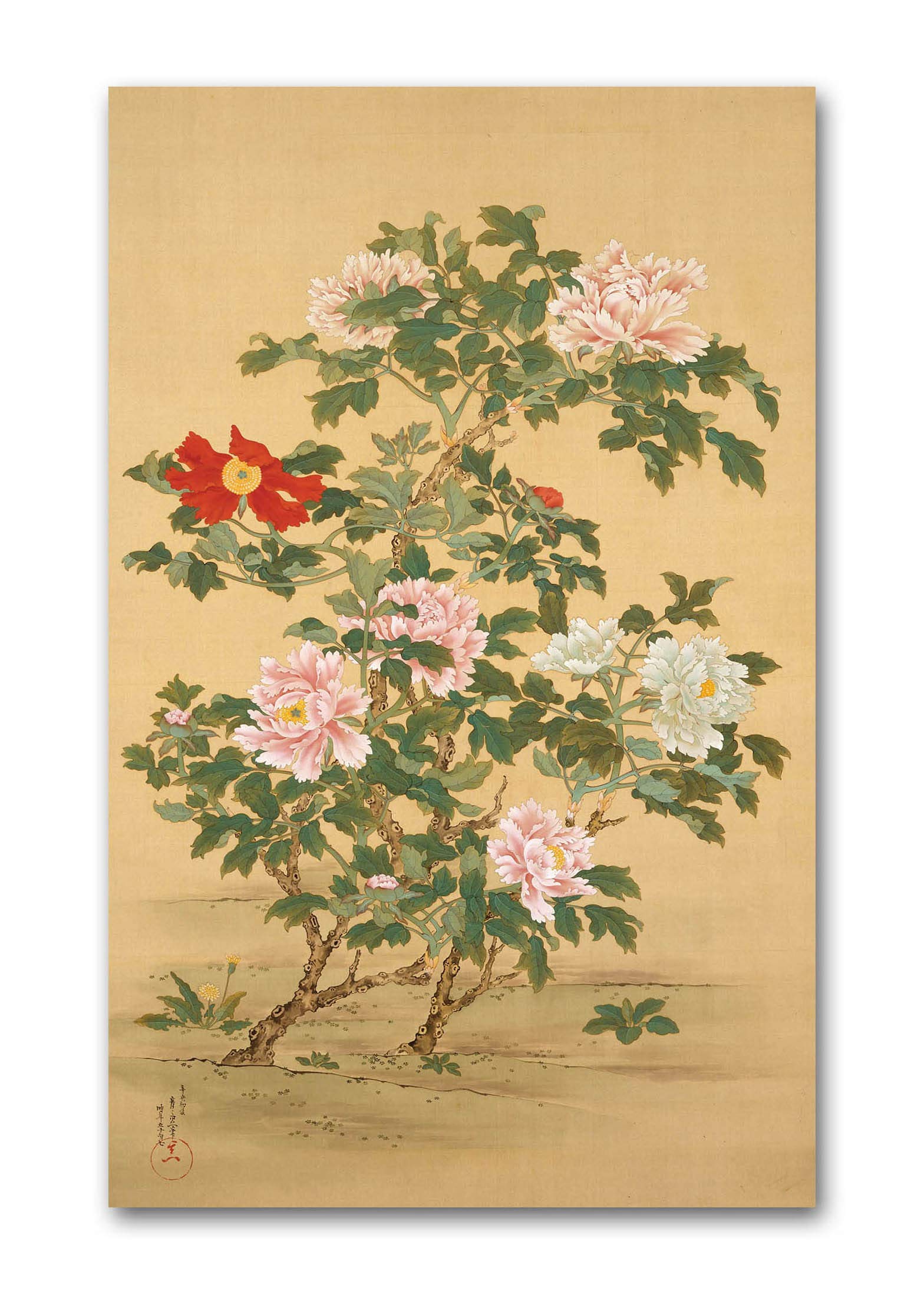 Tamatina Claudee Monet Art Canvas Paintings | Japanese Early Summer with Flower Art | Nature Art | Traditional Art Paintings for Home décor|Size - 24X16 Inches.u112