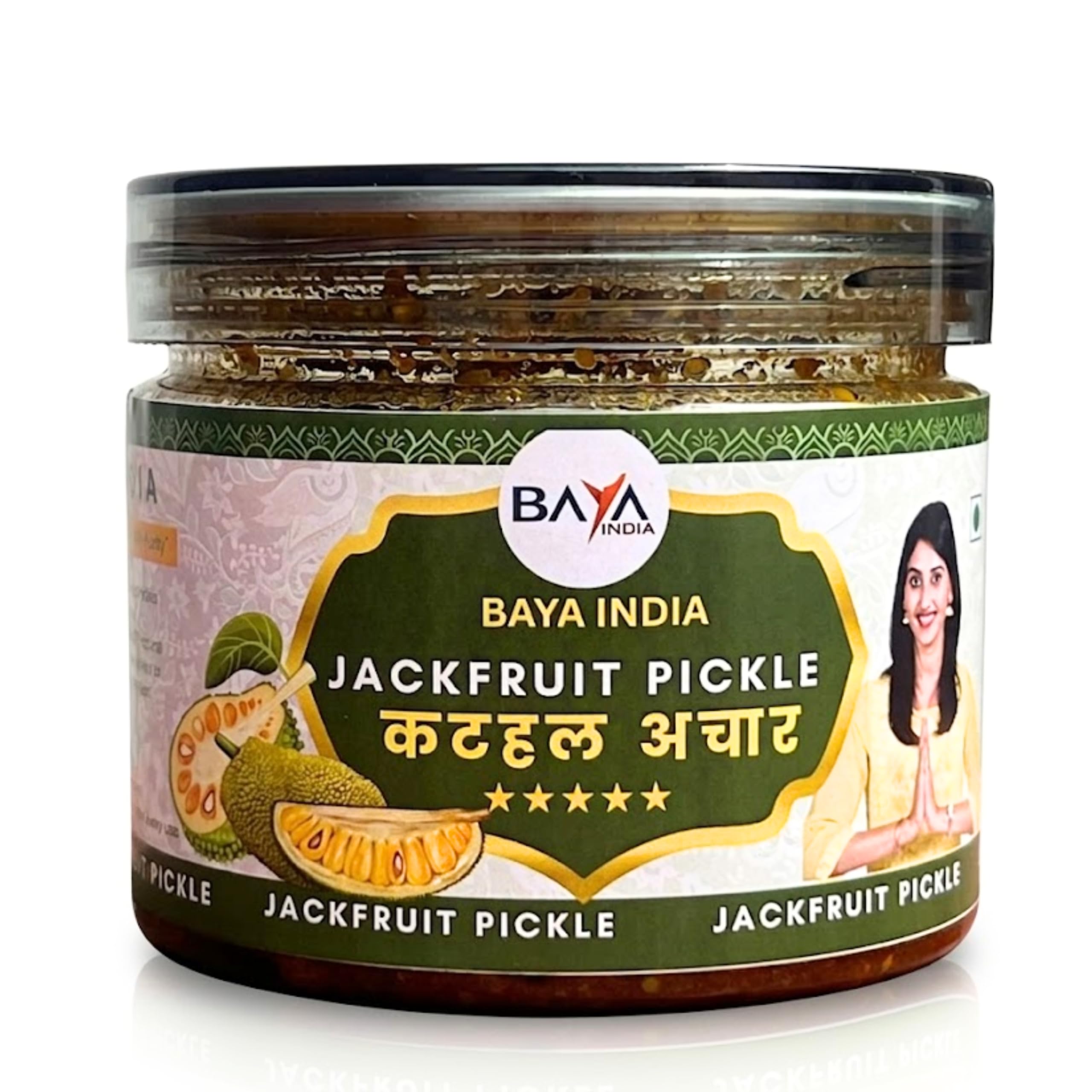 Baya India Homemade Kathal ka Achar | Jackfruit Pickle| Traditional Spicy & Tangy | No Preservatives, No Vinegar | Made in Pure Mustard Oil | Sun-Dried | Homemade Taste | 250g Plastic Jar-image-37