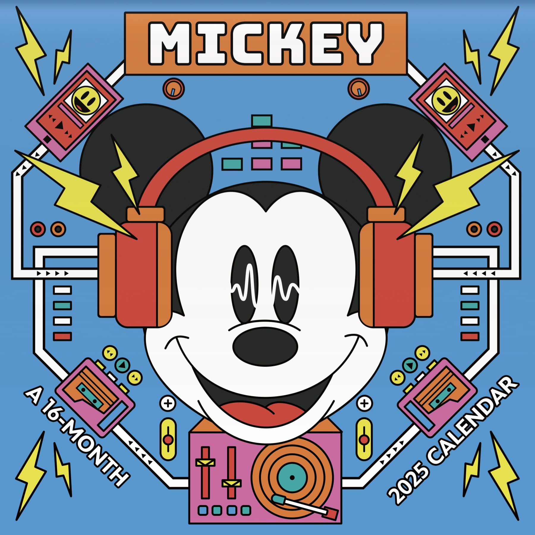 Amazon | 2025年ディズニーミッキーマウス壁掛けカレンダー | 輸入版