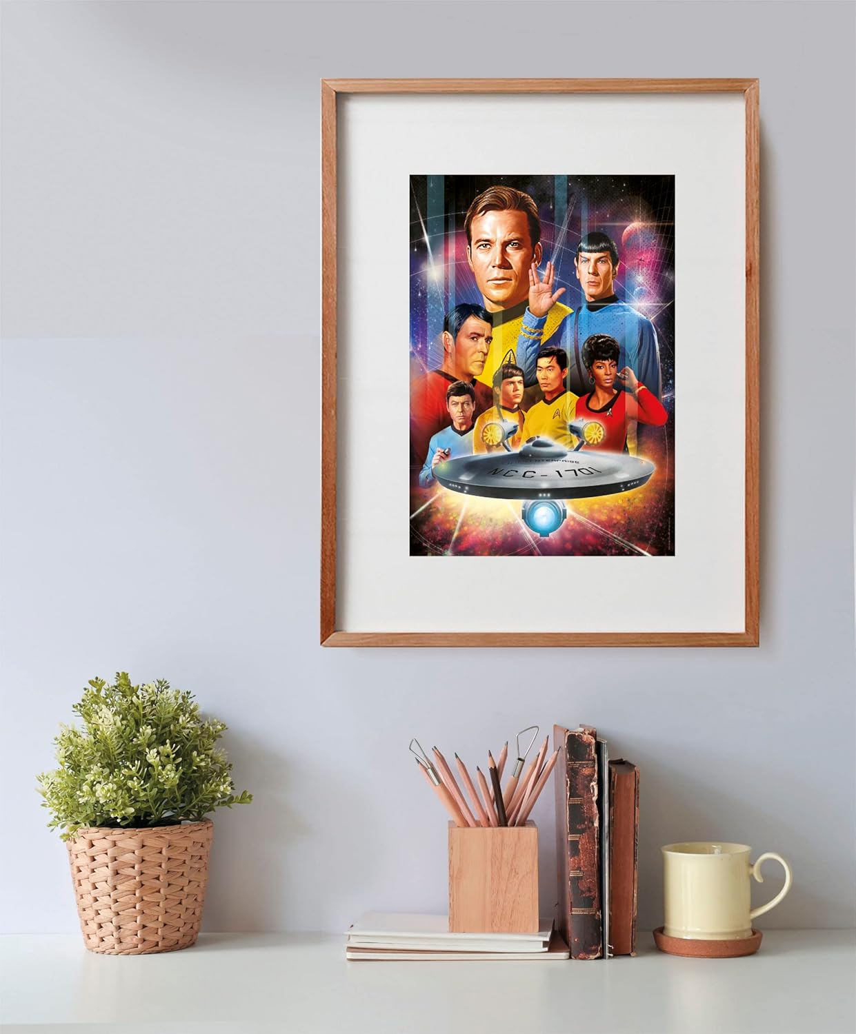 Clementoni - Star Trek - Cult Movie - Collection Puzzle of 500 Pieces - Patience and Thinking Game - Portrait Size - Net Image - 49 x 36 Cm - Ages 14+