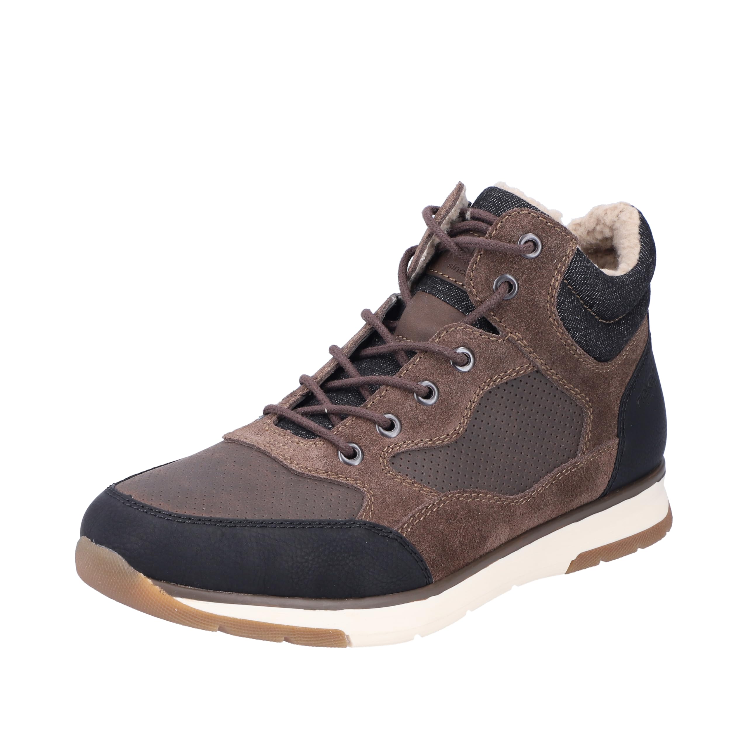 Rieker Men's B2044 Short Boots, Brown Combi, 9.5 UK