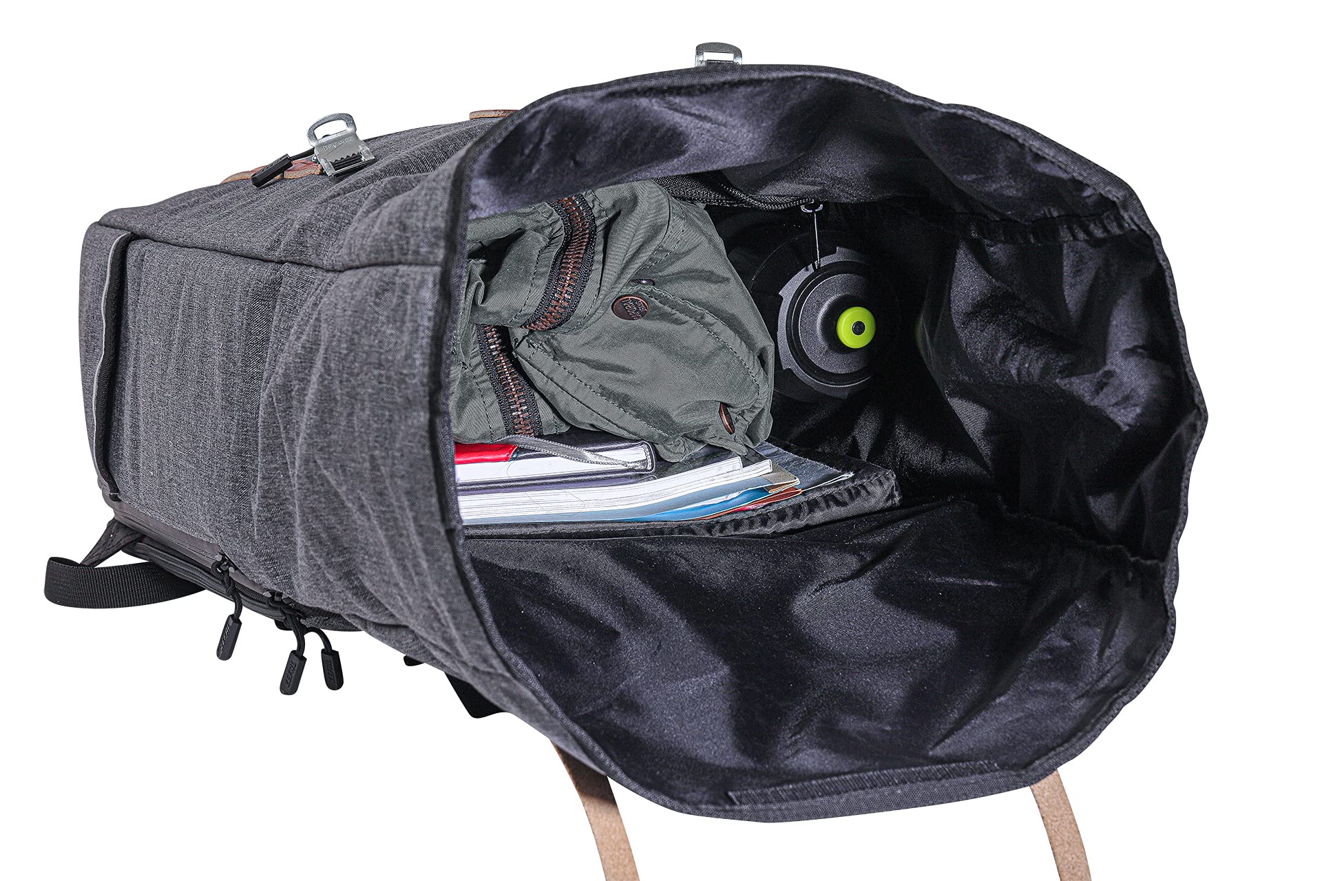 ZEFAL Urban Backpack - Sac à Dos Vélo Urbain - Sacoche Porte Bagage Velo Ordinateur Portable 15 Pouces Etanche - Sac à Dos Vélo Homme et Femme - 27 Litres