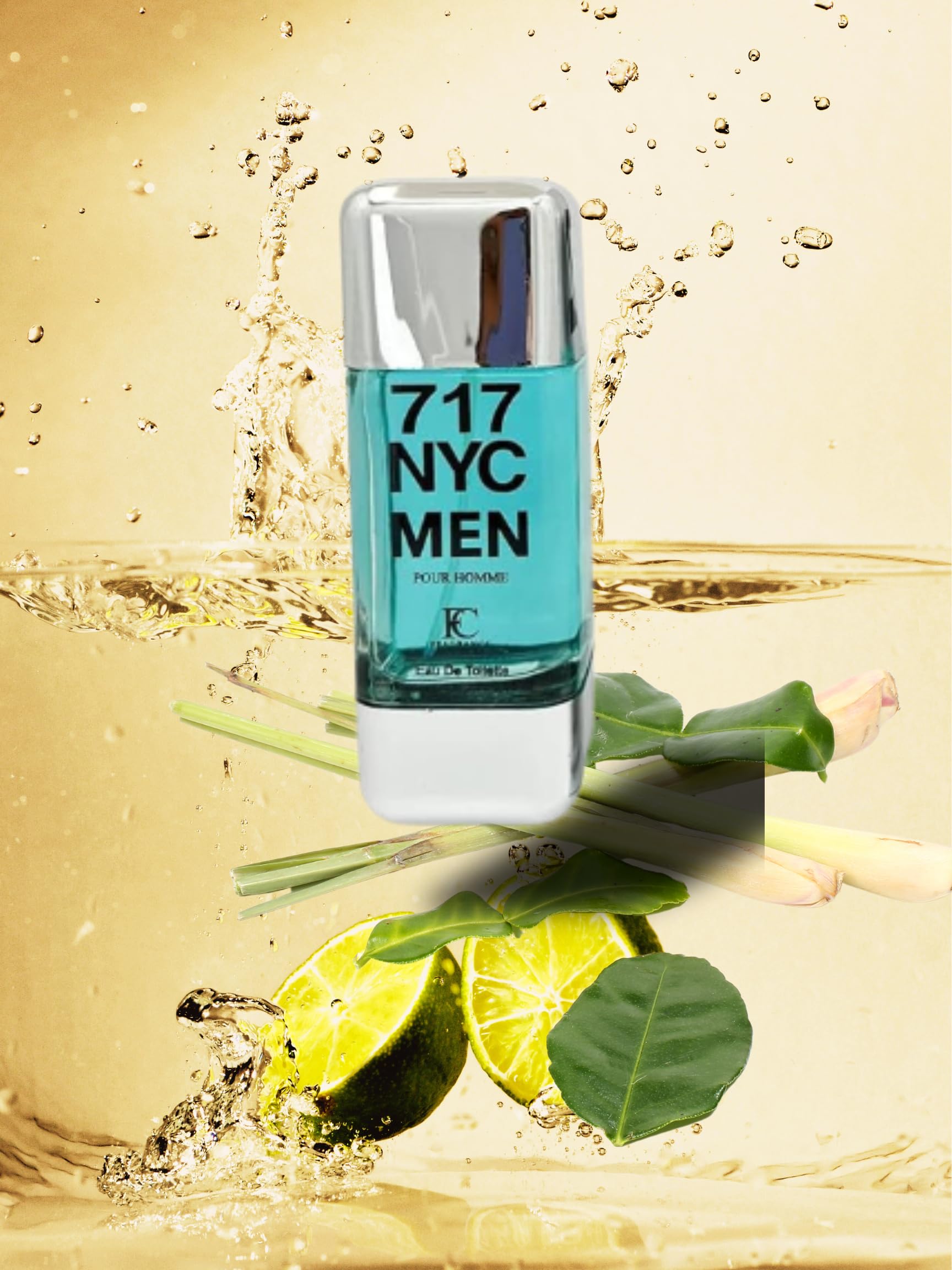 Amazon.com : 717 NYC Men Eau de Toilette pour Homme 3.4fl.oz