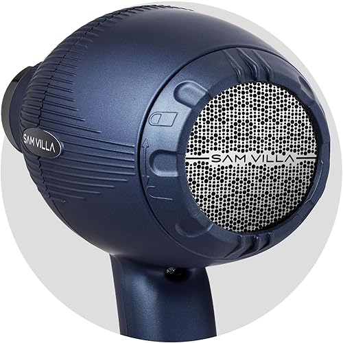 Miniatura 4 de Sam Villa Secador de pelo profesional iónico ligero y silencioso con velocidad y temperatura variables