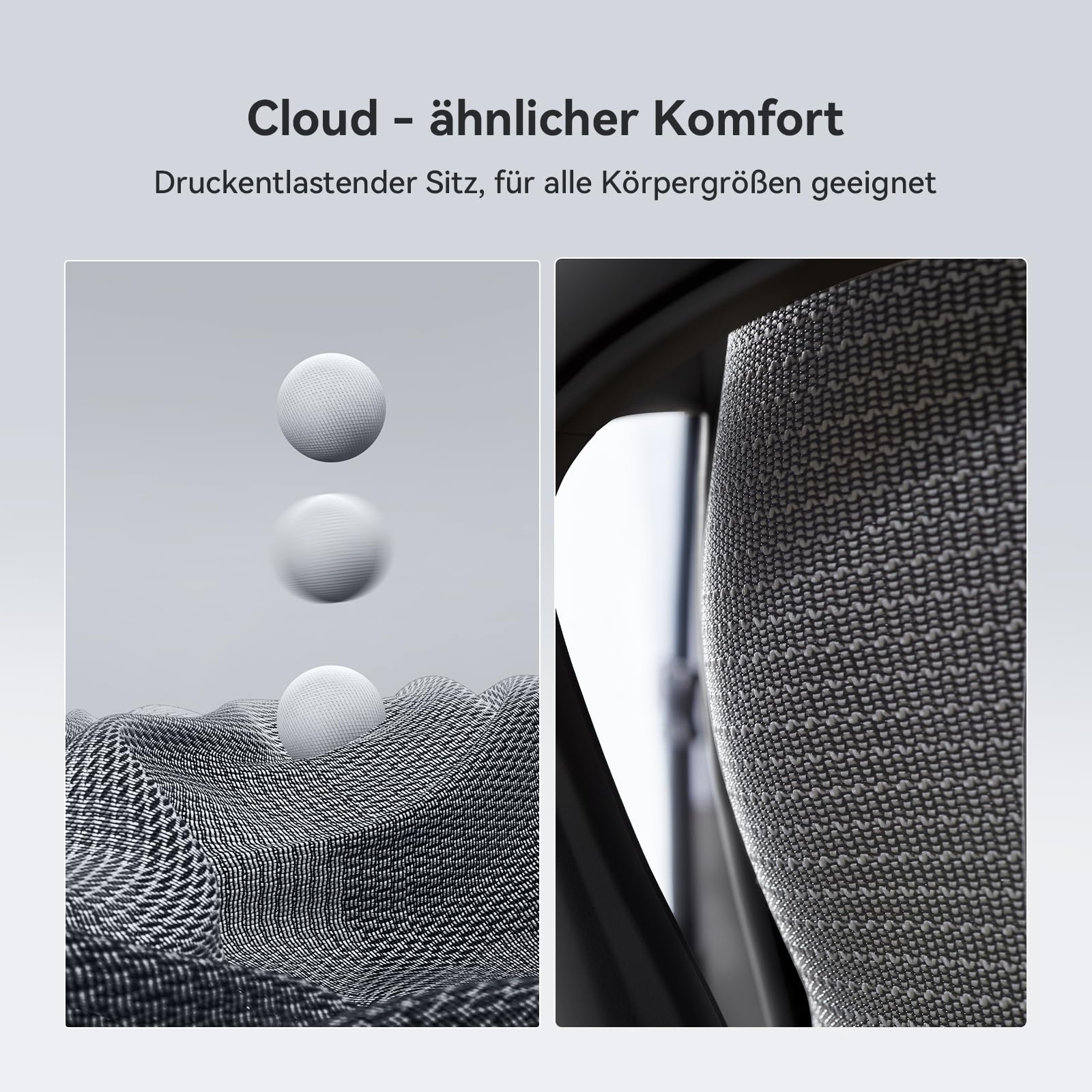 SIHOO Ergonomischer Bürostuhl mit dynamischer Lendenwirbelstütze, 3D-Armlehnen & verstellbarer Rückenlehne, Fußstütze für verbesserten Komfort, Schreibtischstuhl für Home Office, Doro C300 - Schwarz