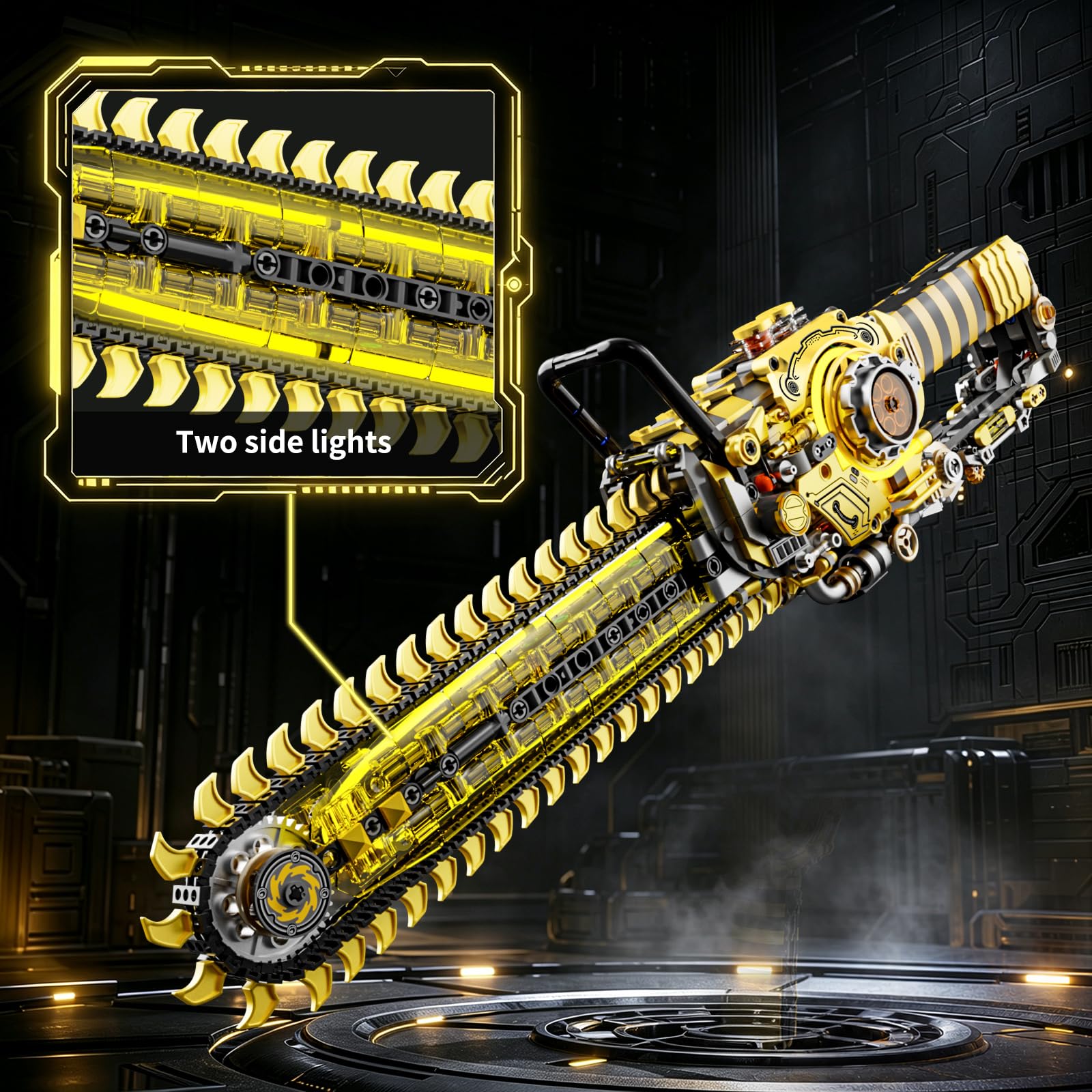 Mechanical Chainsaw Building Set - Adult Model -4