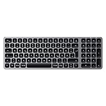 Satechi Tastiera Retroilluminata Bluetooth Compatta, Tedesco – Bt 5.0 con Sincronizzazione Multi–Dispositivo – per MacBook Pro, Air M2, M1, iPad Pro, Air M2, M1, Mac Mini M2