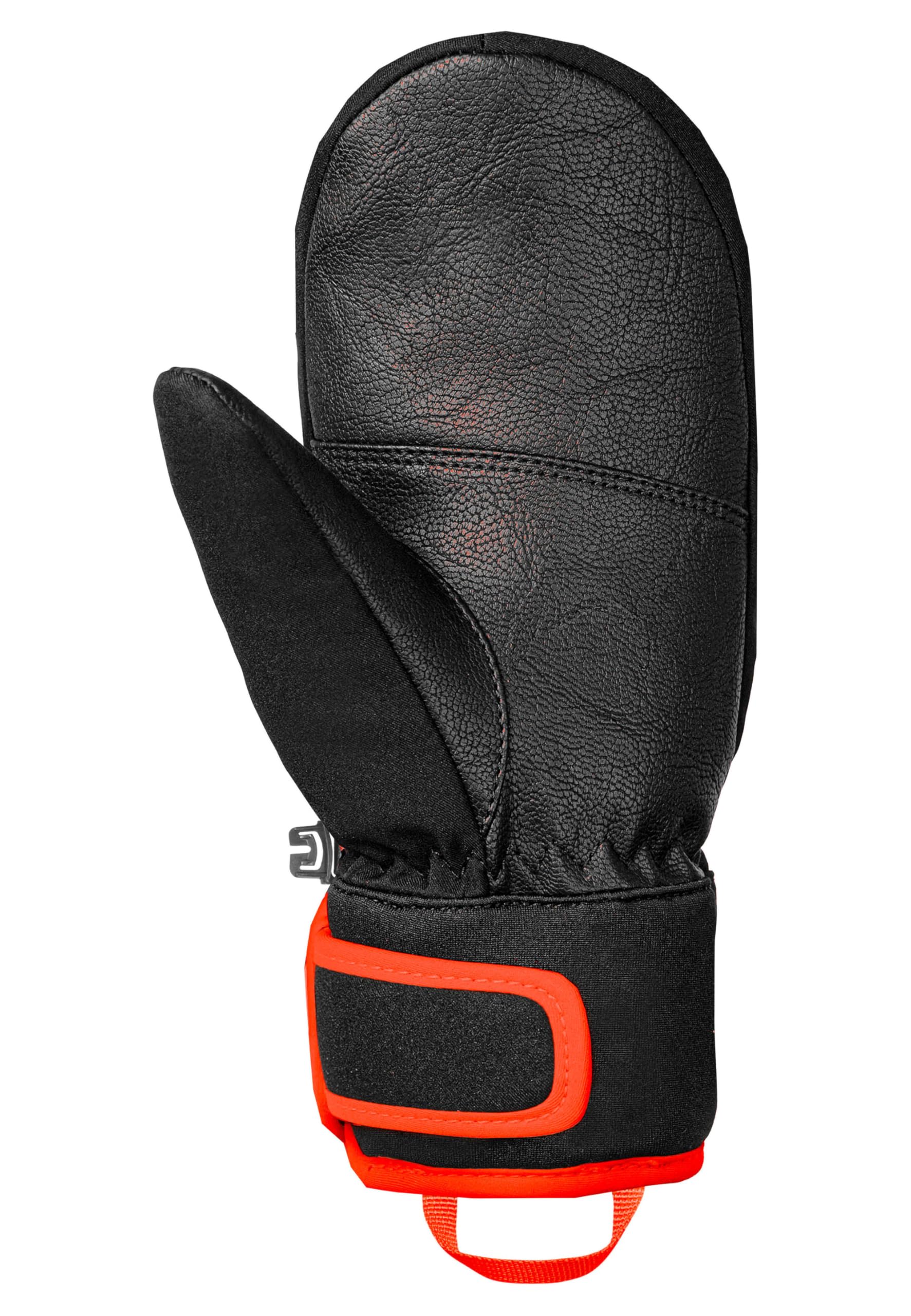 Reusch Worldcup Warrior Prime R-TEX XT Junior Mitaines de Course Chaudes pour Enfants et Adolescents Imperméables, Coupe-Vent et Respirantes, avec Rembourrage des articulations et des Doigts