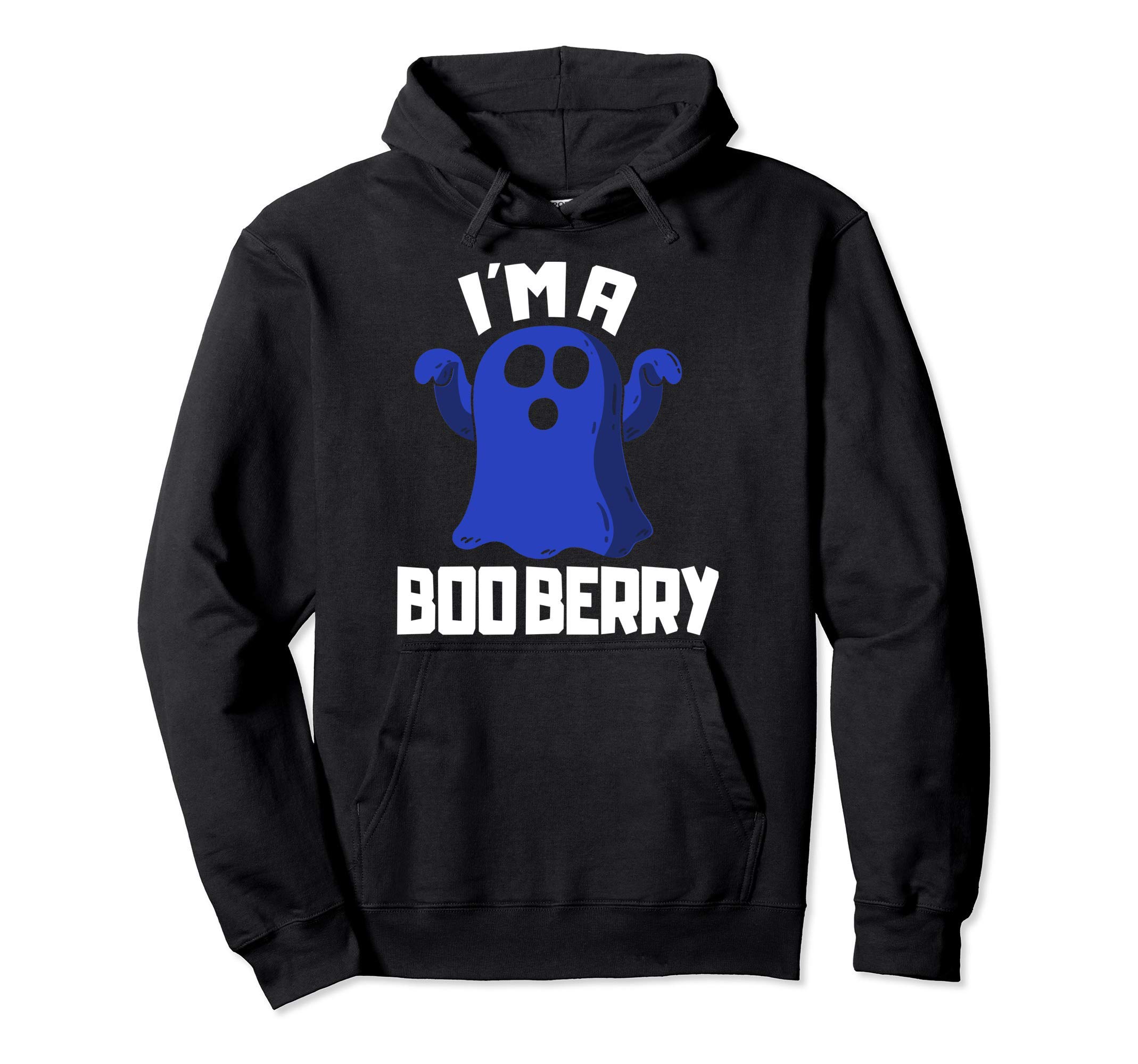 Boo Berry Halloween Funny Blueberry for Berries Fans Pullover Hoodie