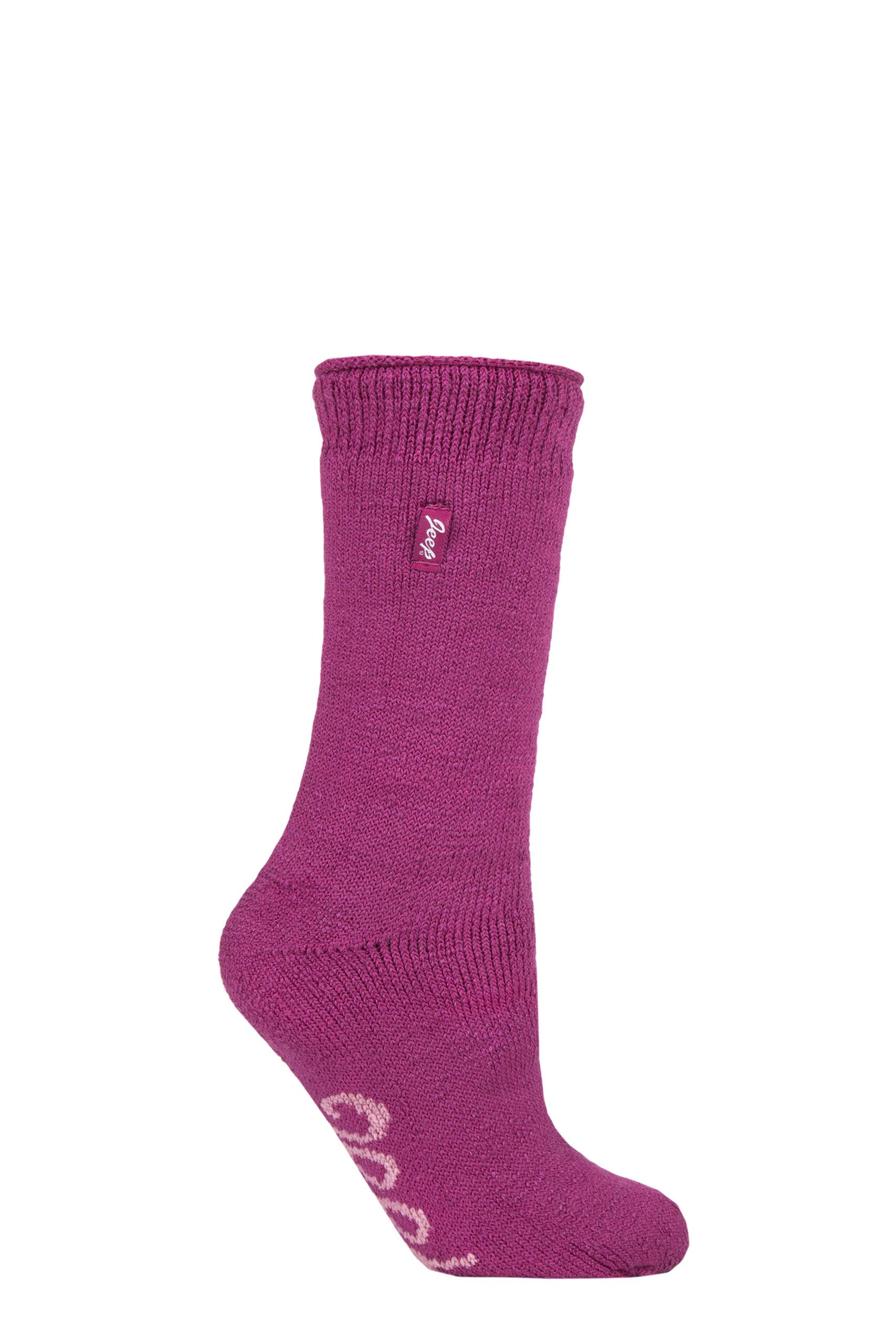 Jeep Women's Cerise Renegade Thermal Boot Socks Pack Of 1 4-8