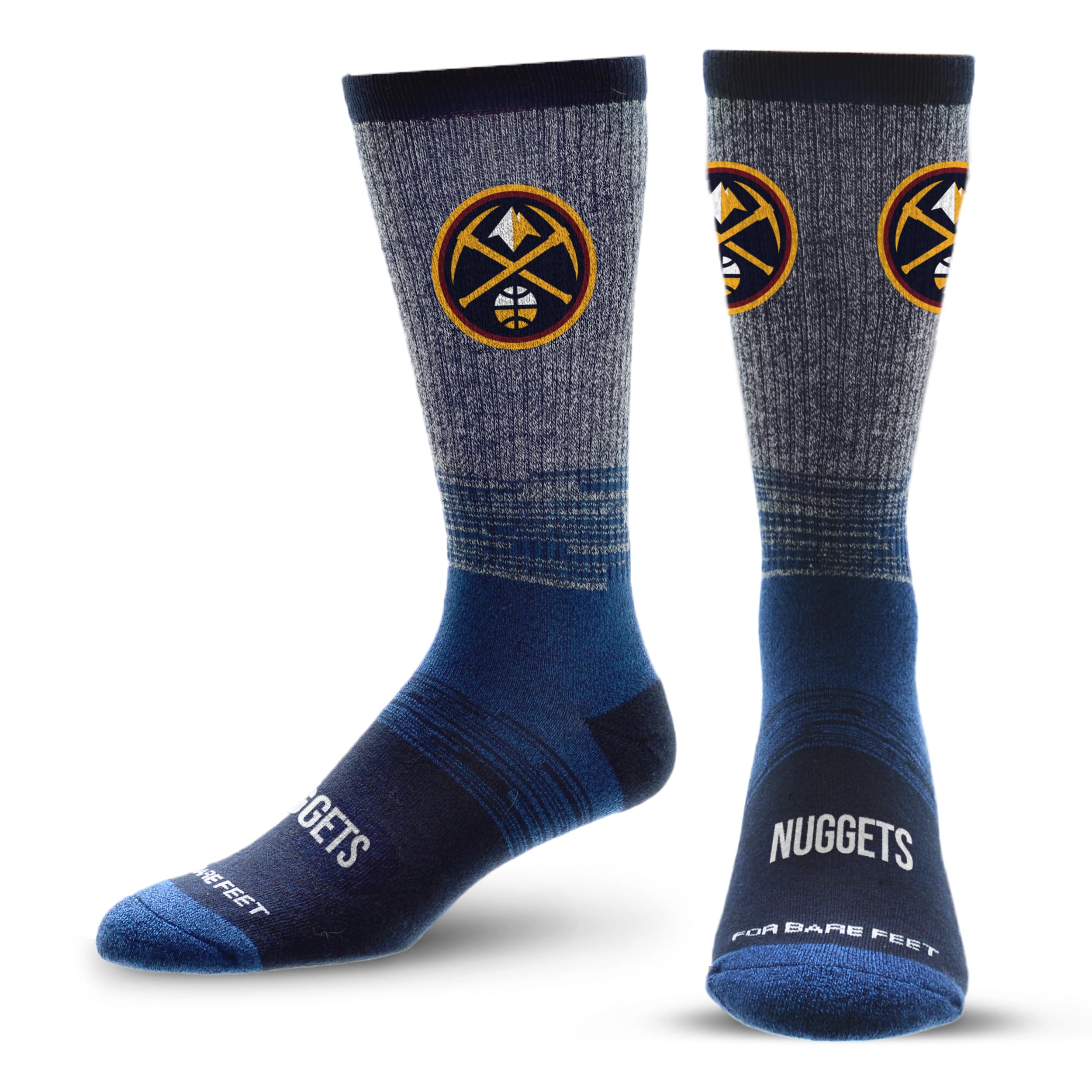 For Bare Feet Team Tonal Color Crew Sock