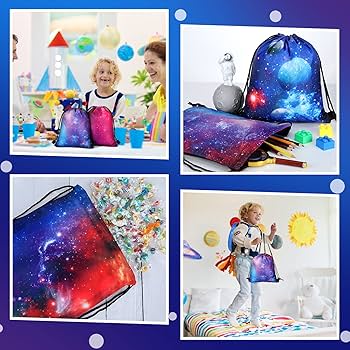 バッグ party bag Amazon.com: Lothee 30 Pcs Galaxy Party Favor Bags Space