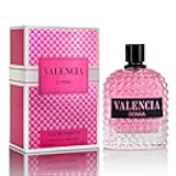 NovoGlow Valencia Donna for Women Eau De Parfum - Amber Floral Jasmine, Bourbon Vanilla & Woods Oriental-Floral Fragrance with a Modern Twist Elegant 100ml Bottle Packed in Paper Box