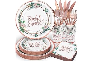 Bridal Shower Plates and Napkins Sets