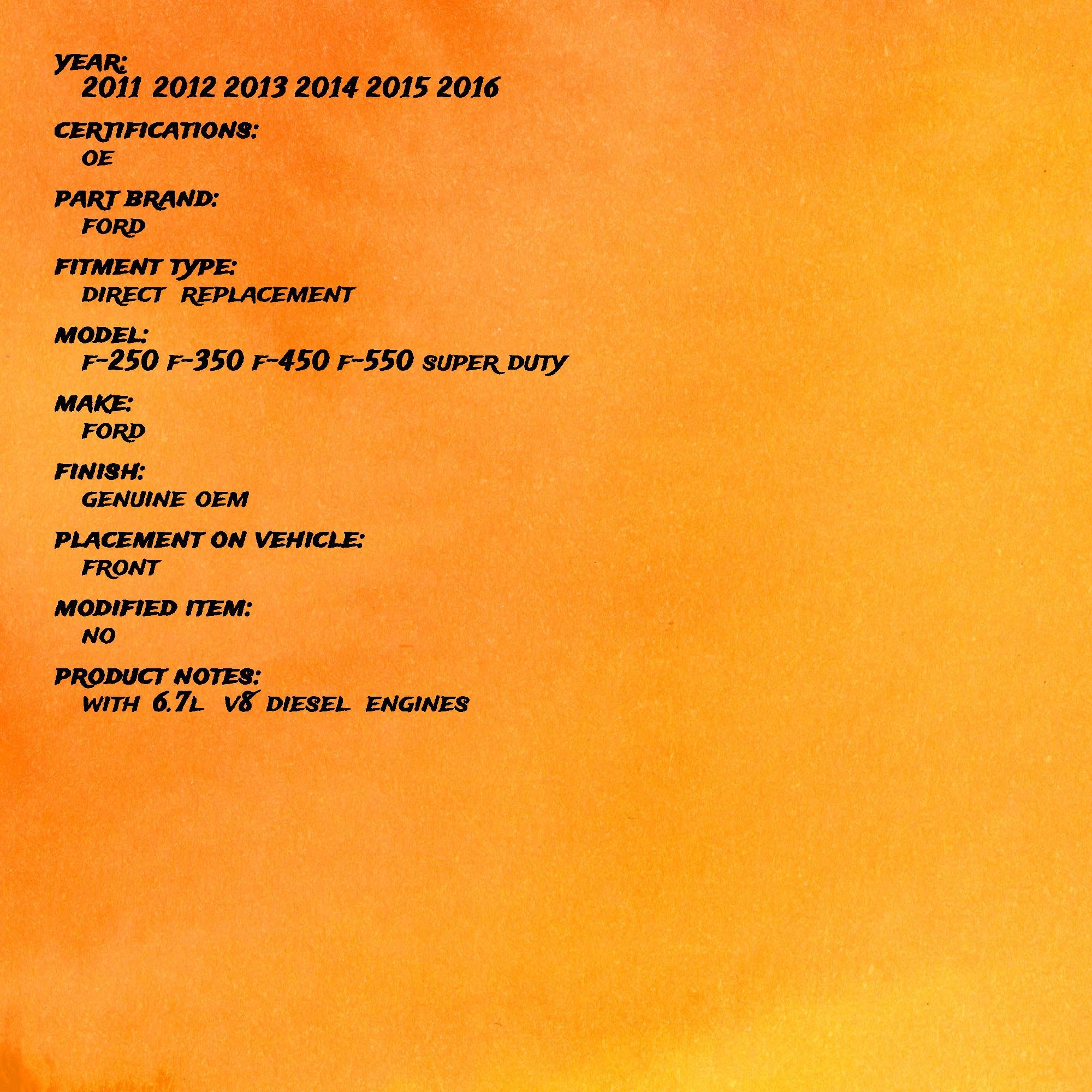 Amazon.com: OEM Genuine Super 6.7L V8 Engine Oil Upper Dipstick 