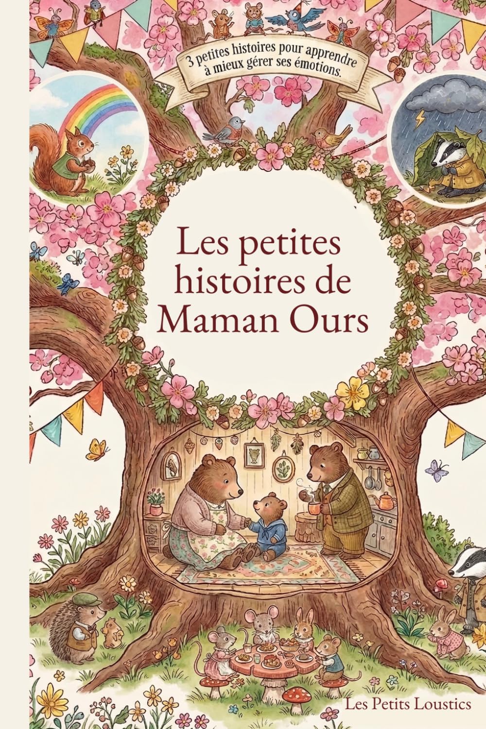 Les petites histoires de Maman Ours: Trois histoires pour apprendre à mieux gérer ses émotions au rythme du printemps
