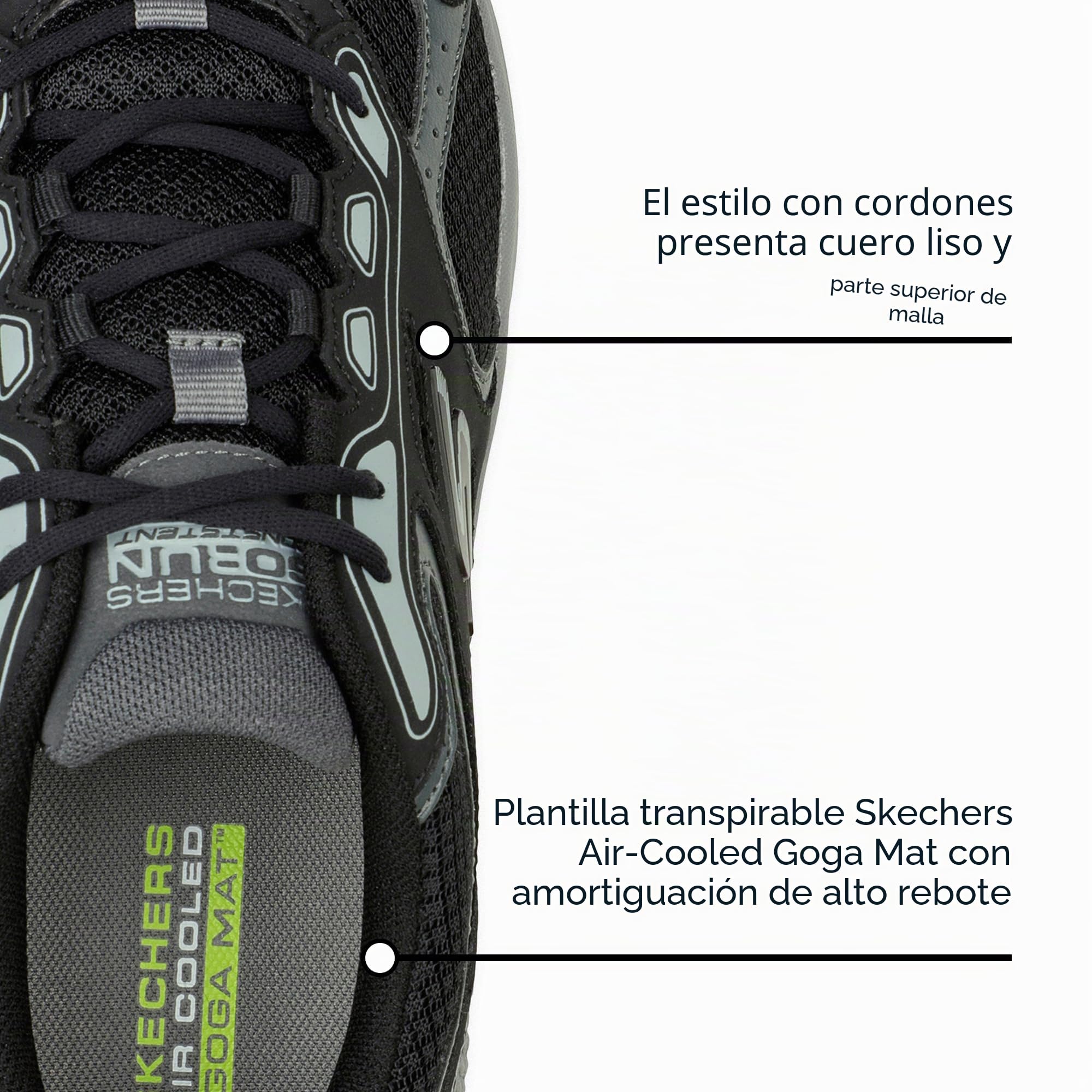 Skechers Go Run Consistent, Zapatillas de Trail Running Hombre