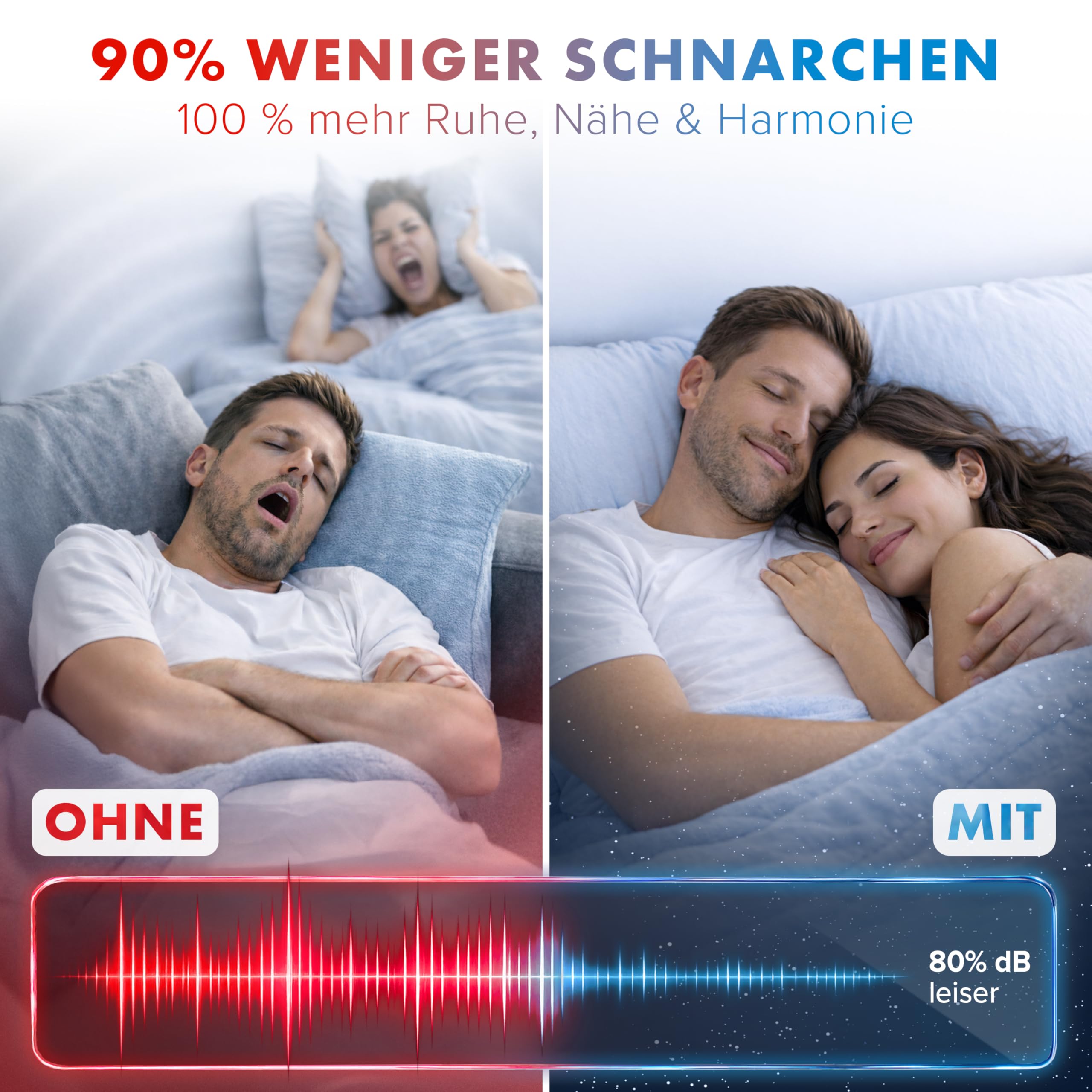 Schnarchschiene Anti-Snoring Mouth Guard ST11 gegen Schnarchen und Knirschen