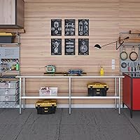 Vista 175 de Mesa de trabajo de acero inoxidable, mesa de metal