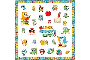 Ctosree Owl Bulletin Board Set: Brighten Your Learning Spaces